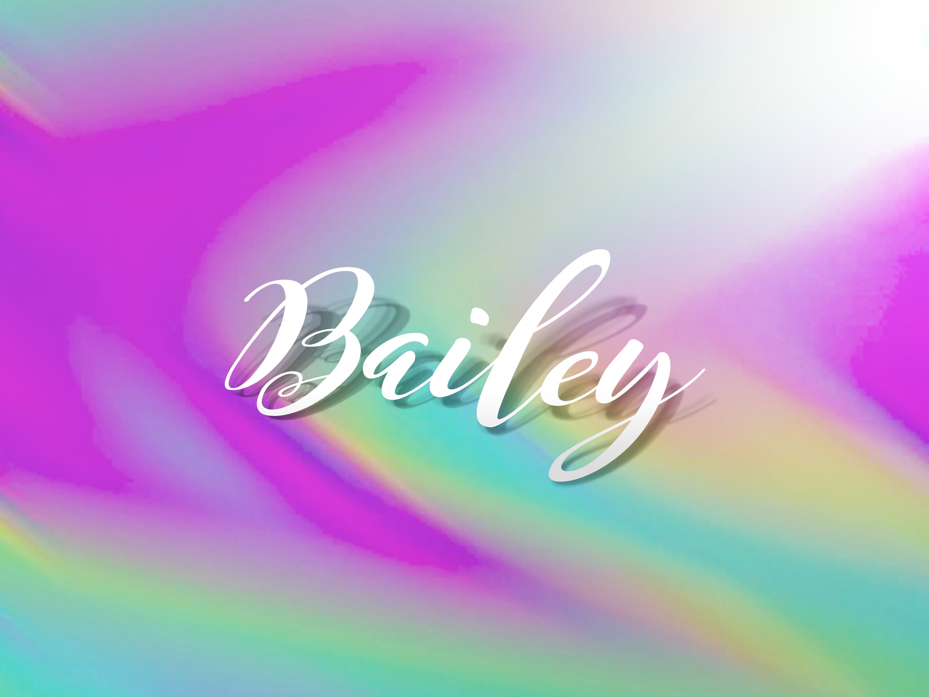 Personalized Holographic Decal Etsy