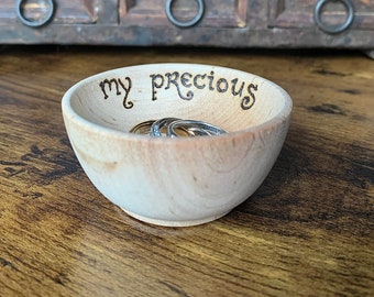 Mini "My Precious" Wooden Ring Bowl