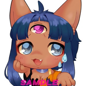 Eve the Demon Sticker