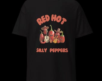 Maglietta classica unisex Red Hot Silly Peppers