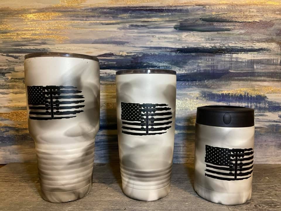 Vaso americano de carreras de arrastre