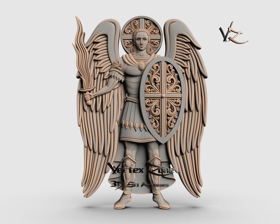 Angel Warrior 3D STL Model for Cnc Users CNC Router | Etsy