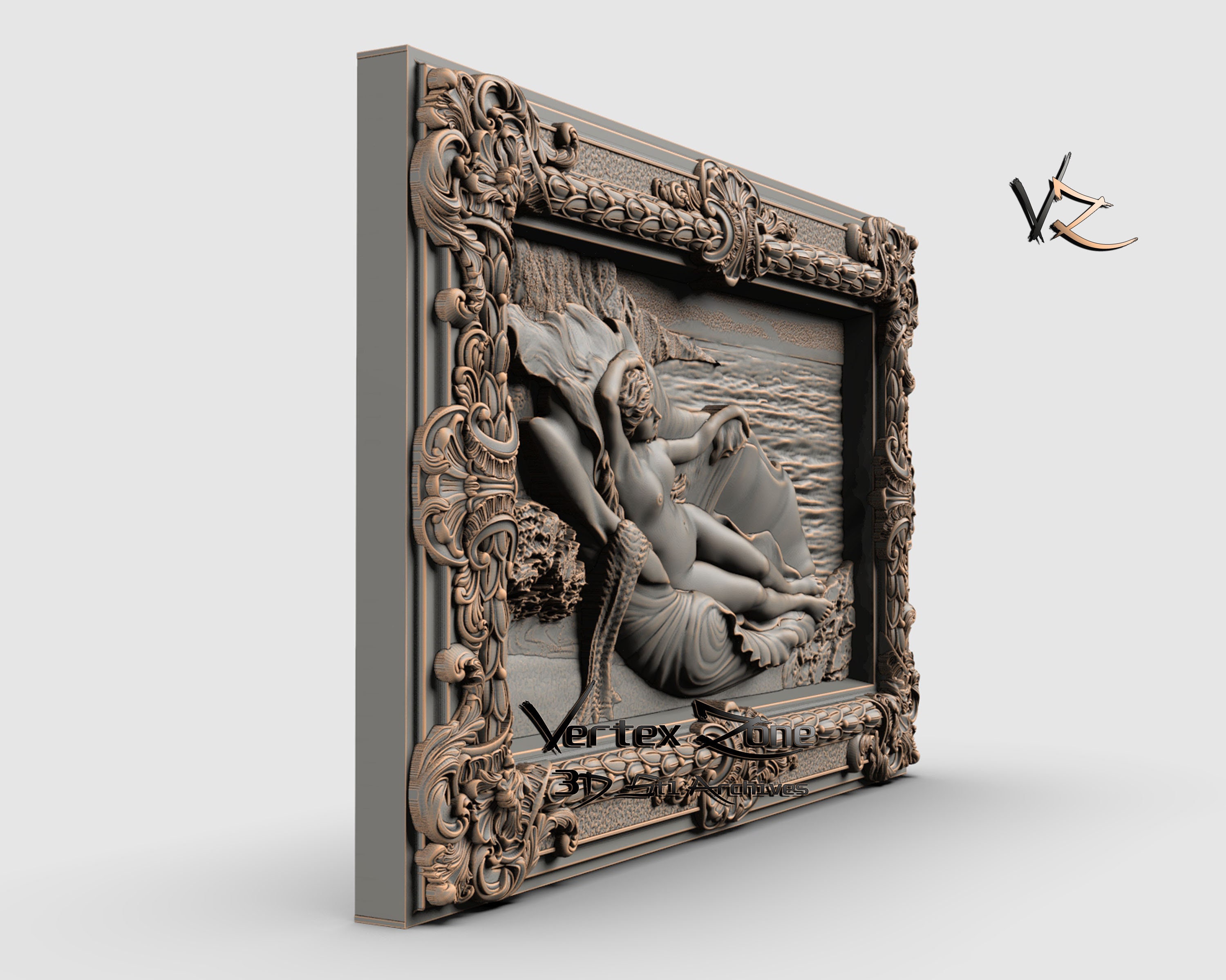 Venus Birth 3D STL Model for Cnc Users CNC Router Engraver - Etsy