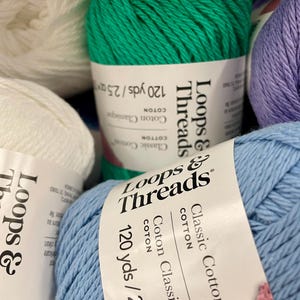Fil de coton classique Loops and Threads