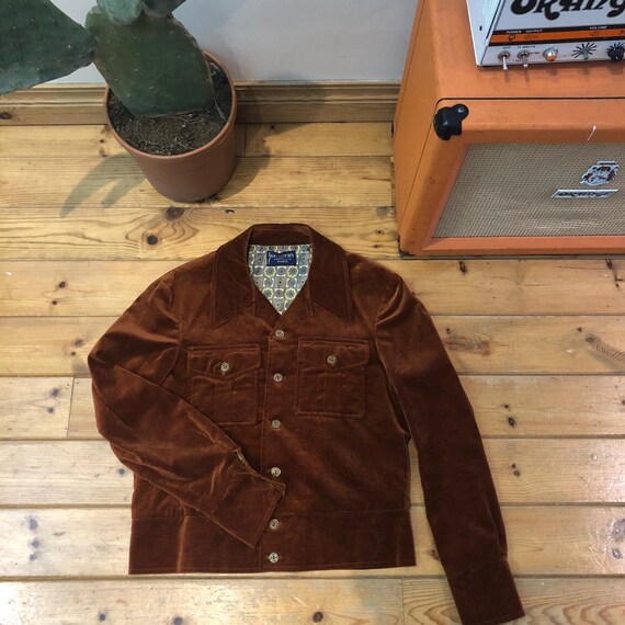 Superb late 60s Givenchy Velvet Western Jacket, Me