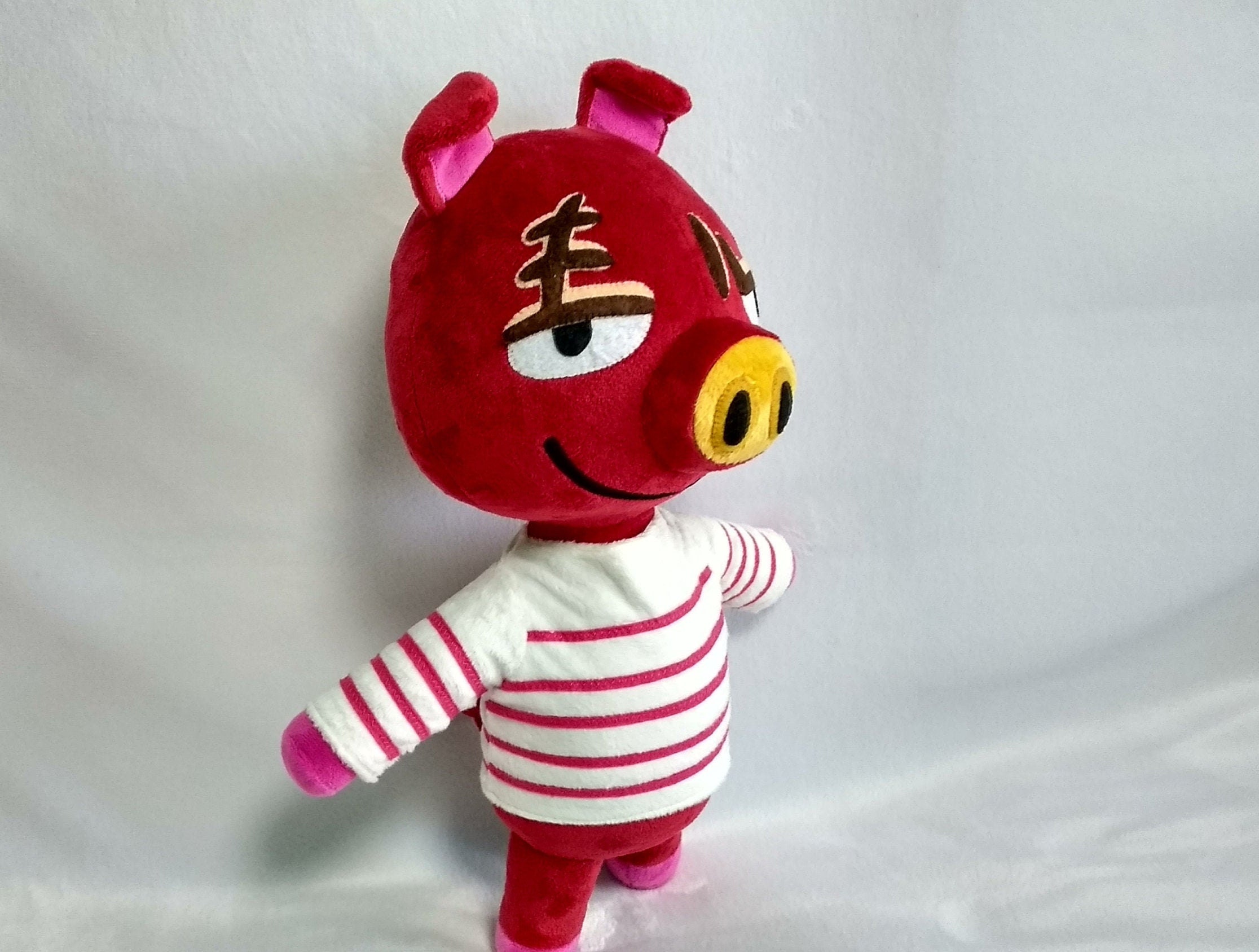 Custom Plush Inspired by Rasher From Animal Crossing New - Etsy Custom Plush Inspired by Rasher From Animal Crossing New - Etsy
