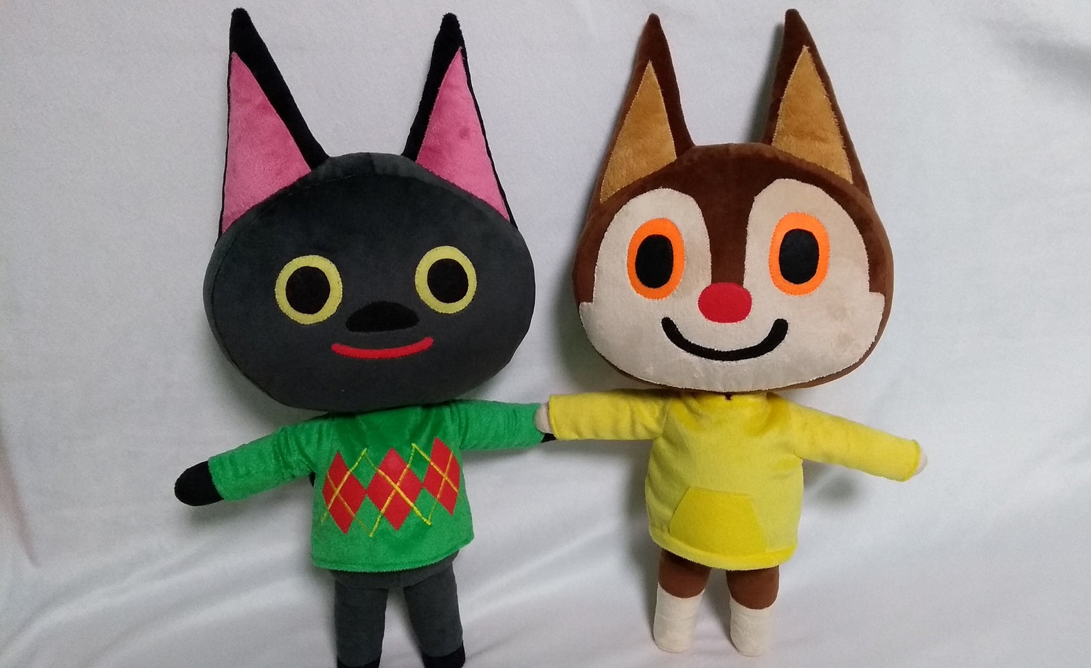 Rudy cat animals crossing inspired plush made to order ...