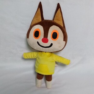 Rudy animaux de chat traversant peluche inspirée, faite sur commande, 50cm