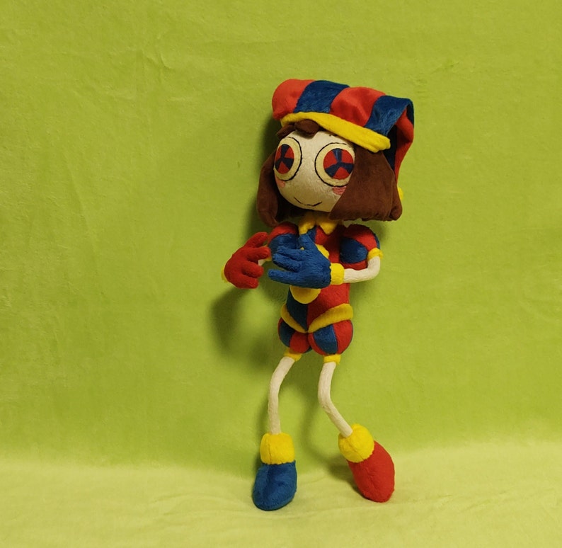 Custom Plush Pomni the Amazing Digital Circus Toy Made From Etsy Canada