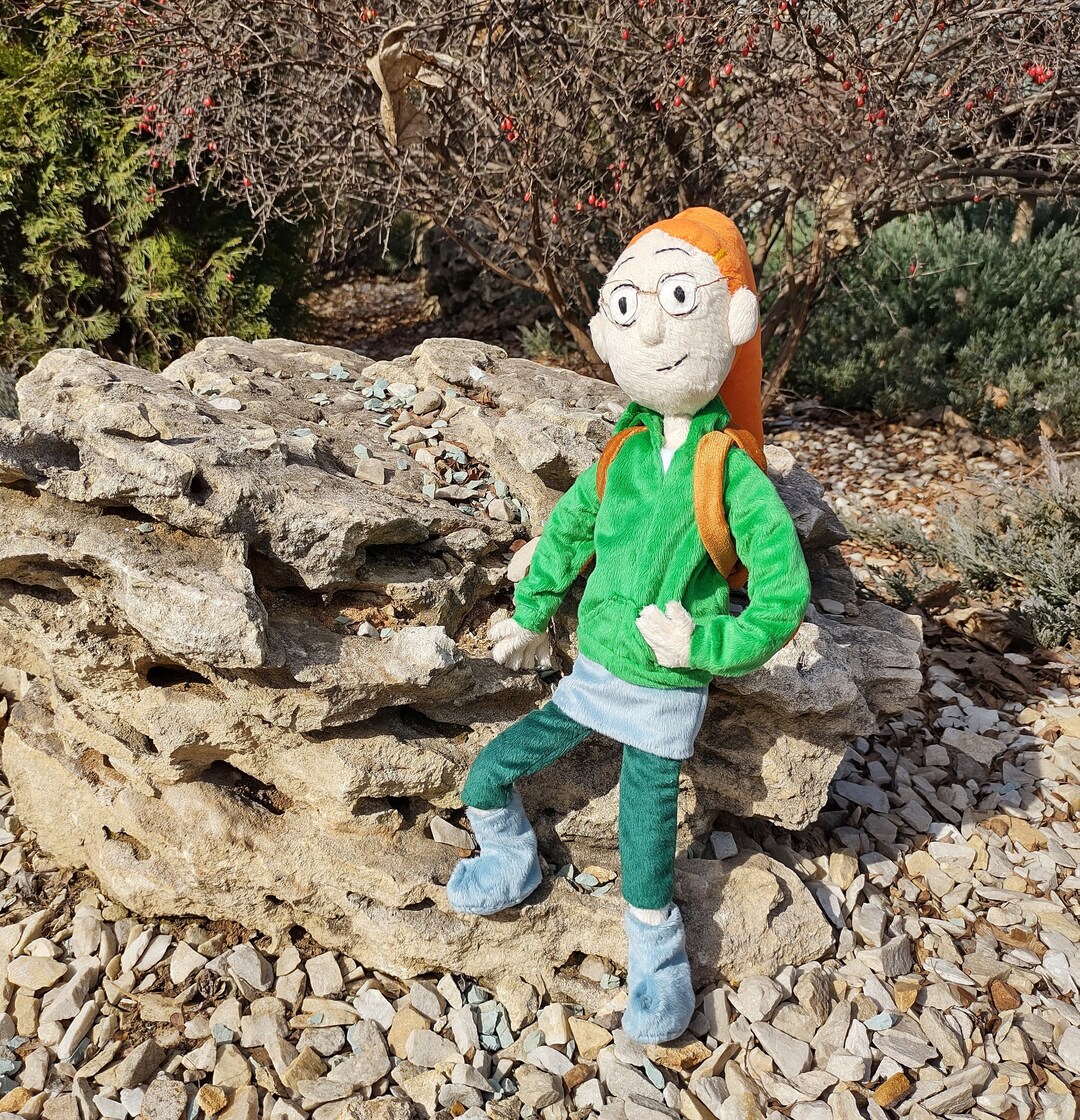 Custom Plush Toy Inspired by Tulip From Infinity Train, Toy Made From ...