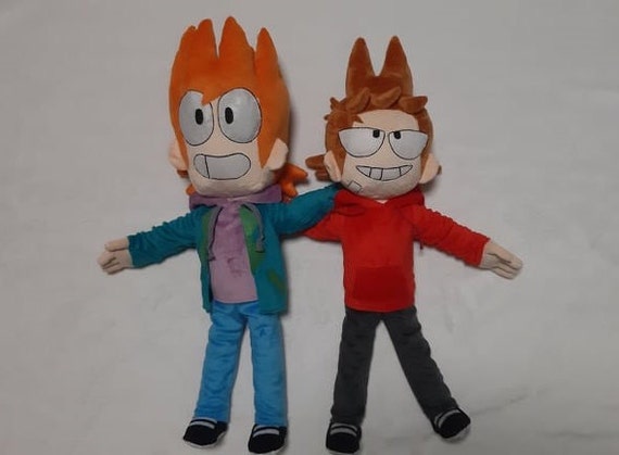 Muñeca De Peluche Eddsworld Edd Tord Matt Tom, 4 Piezas