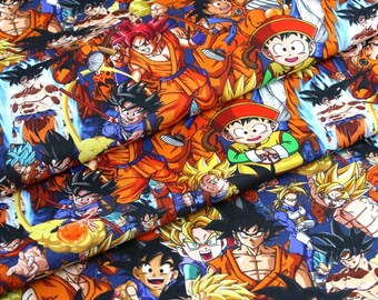 Anime Fabric Etsy