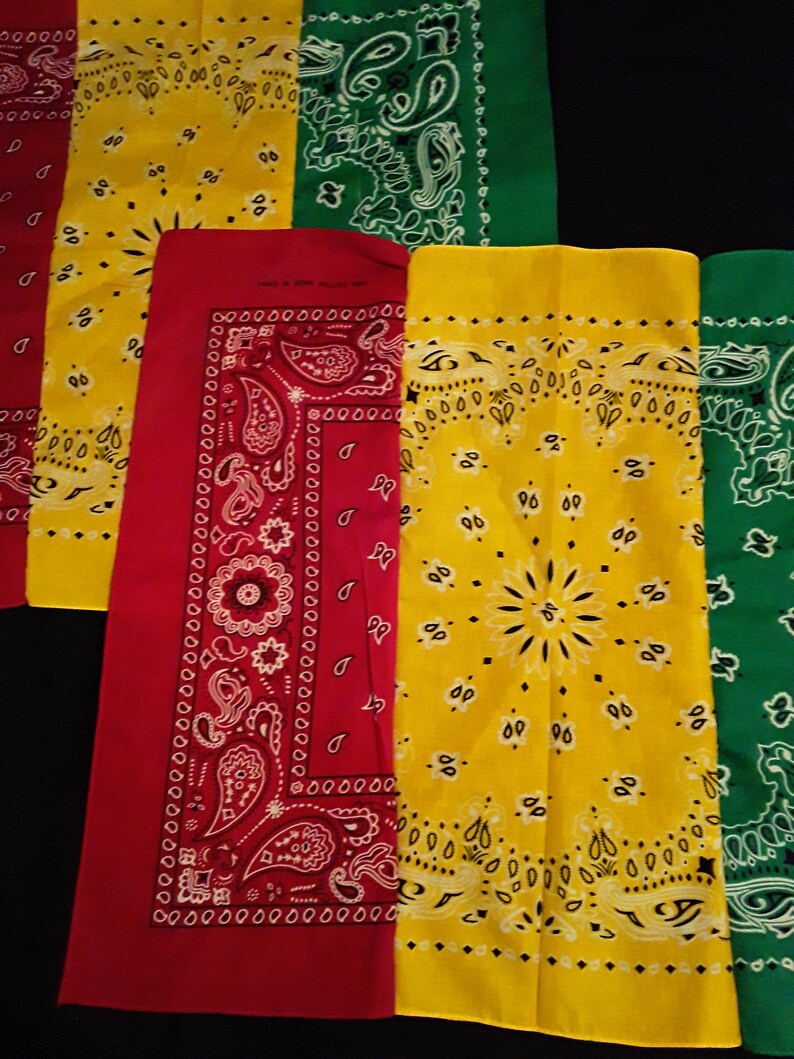 Bandana Raggae Design For the Love of Reggae Melanian Bandana - Etsy