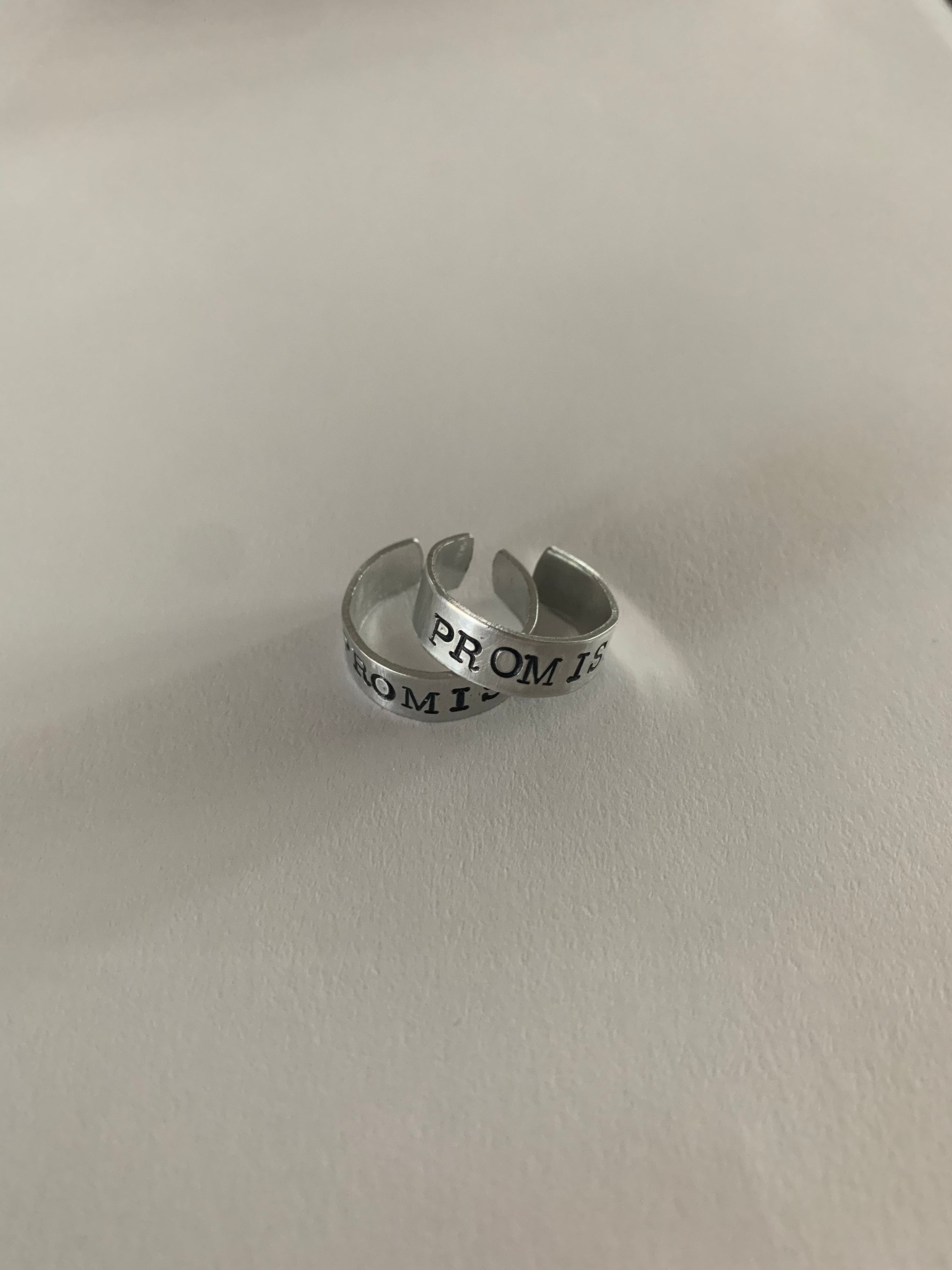 Pinky Promise Ring Best Friend Rings Friendship Rings Etsy