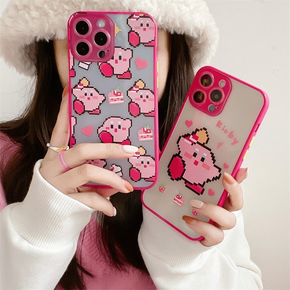 Dream Kirby Star Pink Clear Soft Tpu Iphone Case Apple Iphone Etsy Israel