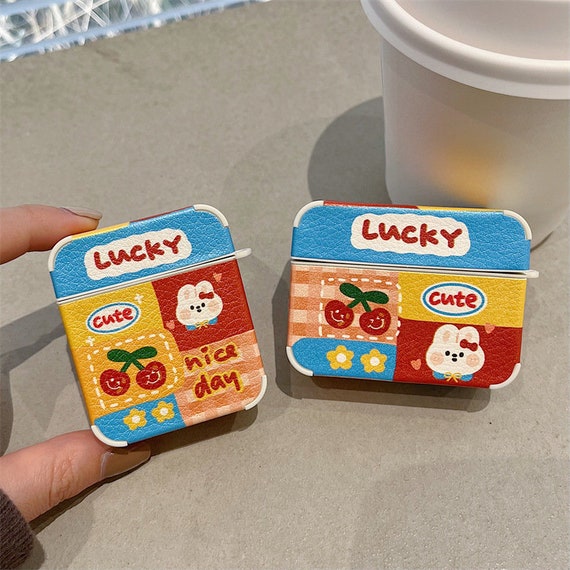 Cute Creative Kawaii Port Wind Cherry Sunny Airpods Pro | Etsy UK