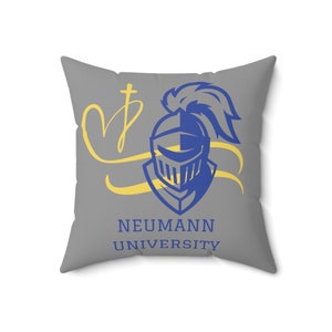Custom College Pillow Bed Party college acceptance college announcement