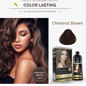 Hair Color Shampoo for Gray Hairnatural Hair Dye - Etsy Ireland