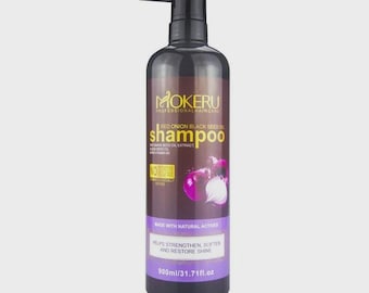 MOKERU Onion Hair Shampoo 900 ml Herbal Keratin Repair Moisturizing Care