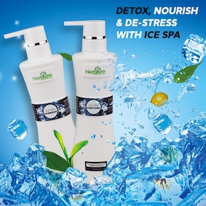 Herbishh Ice Spa Hair Shampoo & Conditioner Set