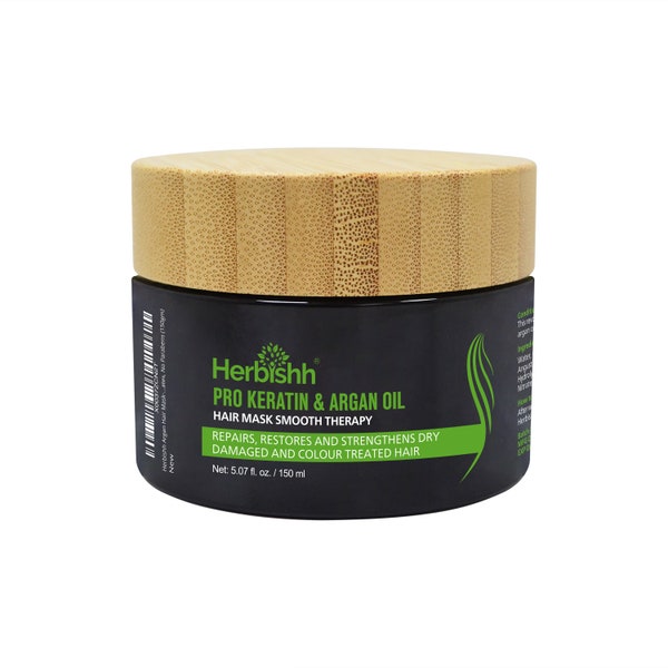 Herbishh Protein Treatment Argan Hair Mask 150 gm