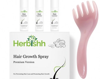 Herbishh Ginger Oil Spray per capelli più spessi, lucenti e forti