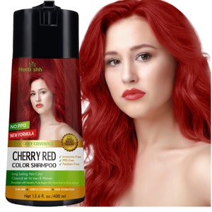 400ml Ppd Free Natural Hair Dye Long Lasting & Diy Permanent Hair Color Shampoo image 6