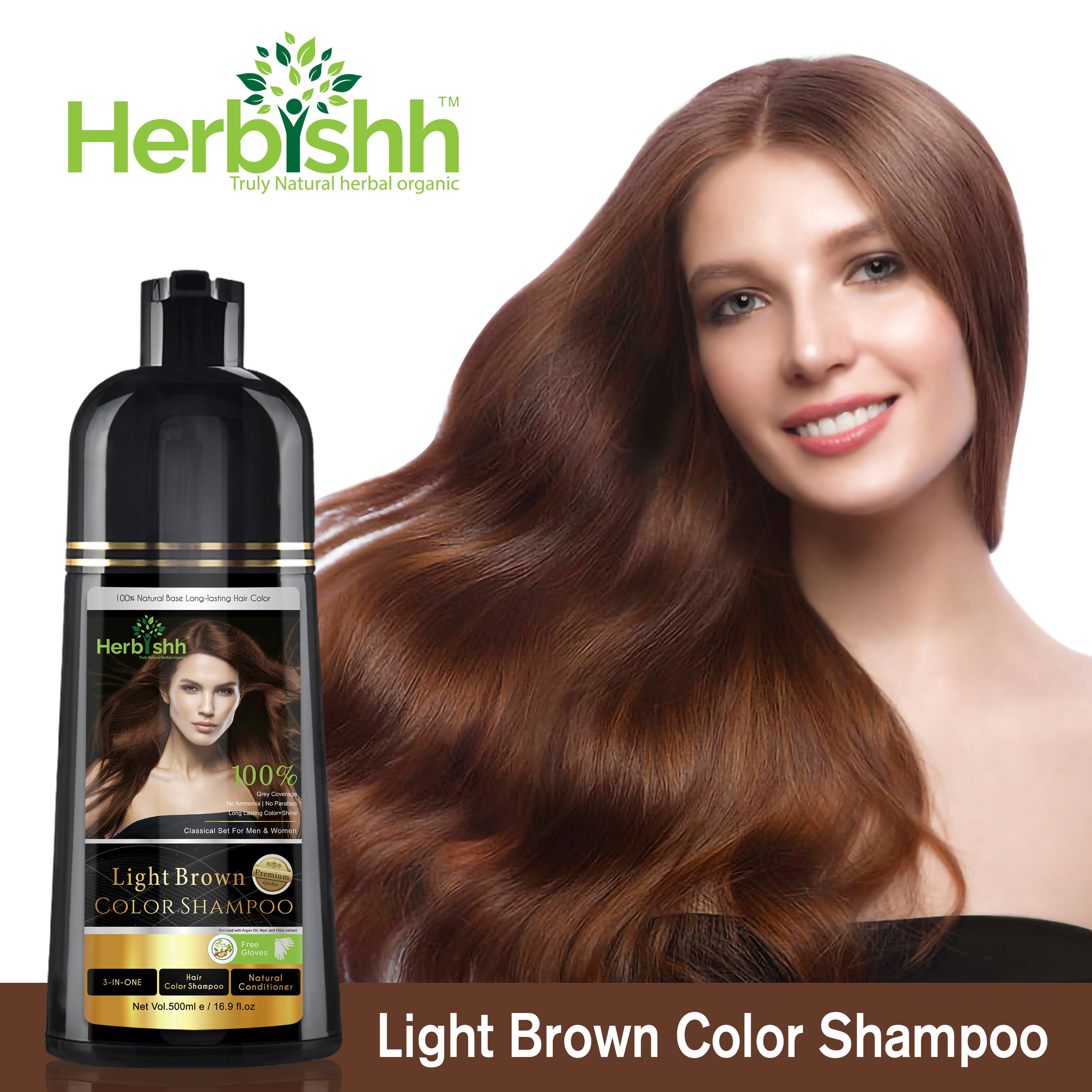 Herbal Brown Hair Dye Shampoo Hair Dye Shampoo Instant Hair Color For Gray  Hair Coverage 5 Min Natural Hair Coloring(500mL 17.6 Fl Oz) Tomb 45 Color  Enhancement Hair Coloring Pens Fine Hair Products 