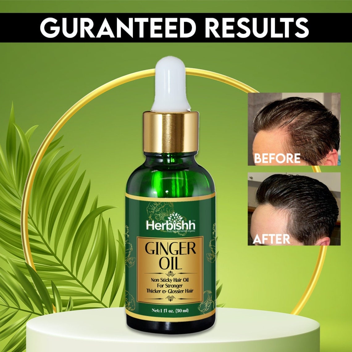Herbishh Ginger Hair Oil For Hair Growth With Ginger Extract Fast Hair herbishh-ginger-hair-oil-for-hair-growth-with-ginger-extract-fast-hair