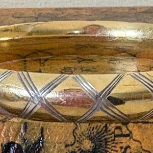 Vintage 1/25 14K Gold Filled Hinged Bangle Bracelet and 925 Sterling Silver 16 grams- Antique, Victorian, Classic 25-5-75
