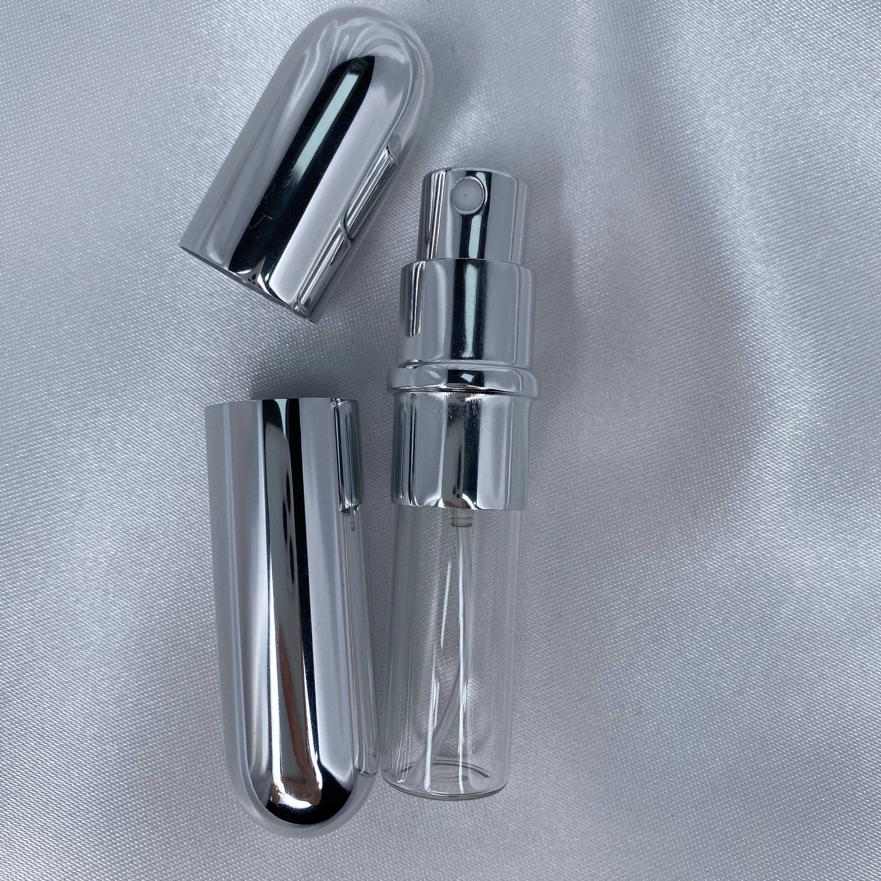 Travel Perfume Aftershave Atomiser Metal Gold Gift Present Pink Gift