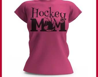 Hockey Mom  | SVG, SVG files for cricut, tshirt, clothing, custom, gift, logo, personalized, svg files, digital file, sign, print