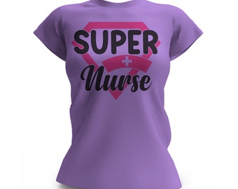 Super Nurse, SVG, SVG files for cricut, tshirt, clothing, custom, gift, logo, personalized, svg files, digital file, sign, print, decor