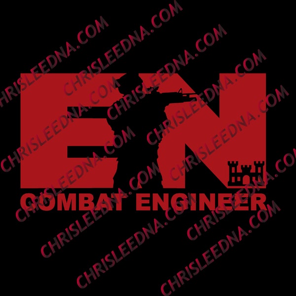 Combat Engineer  | SVG, SVG files for cricut, tshirt, clothing, custom gift, logo, personalized, svg files, digital file, sign, print, gun