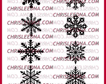 Snowflake Christmas  | SVG, SVG files for cricut, tshirt, clothing, custom, gift, logo, personalized, svg files, digital file, sign, print