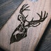 Whitetail buck # Wooden Phone Cases # For Samsung Galaxy,Apple iPhone & Google Pixel Cellphones # Custom / Personalizable 