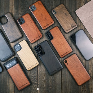 La Grande Vague au large de Kanagawa, Étui en bois pour iPhone, Samsung et Google Pixel, Personnalisable image 8