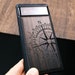 Old Ragged Compass Wood Case ( Made for iPhone 14 13 12 11 Pro Max Plus XR SE , Samsung Galaxy S22 21 A73 A53 A33 A72 A52 A32, Pixel 6 7 6a) 