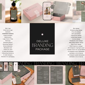 Complete Branding package | Packaging | Custom Branding design | Social Media design | Custom Logo Suite | Brand Identity | Graphic Designer