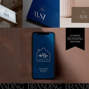 Ultimate Branding package | Custom Branding kit | Real Estate logo | Social media design | Custom Branding design | Hire a Graphic Designer