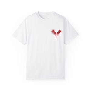 Edgy Devil Graphic T-Shirt, Demon Theme Tee, Gothic Unisex Shirt, Devil Print Top, Dark Satan Graphic Tee, Alternative Punk Tshirt