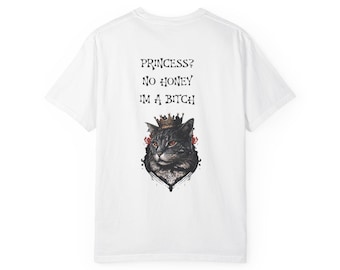 Camiseta unisex "Sassy Cat", regalo para amantes de los gatos, camiseta gráfica divertida, camiseta con estampado animal, camiseta con gatito adorable, regalo para dueños de mascotas, ropa informal bonita