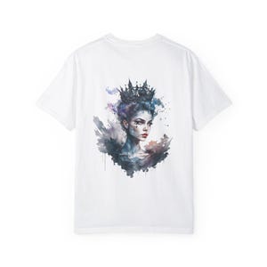芸術的なユニセックスTシャツ、ペイントTシャツ、クリエイティブなグラフィックシャツ、ユニークな抽象的なトップ、アーティストのための柔らかいコットンTシャツ、アート愛好家に最適