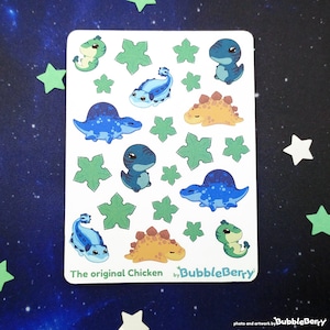 Baby Dino Planer Sticker - Süße Journal Aufkleber