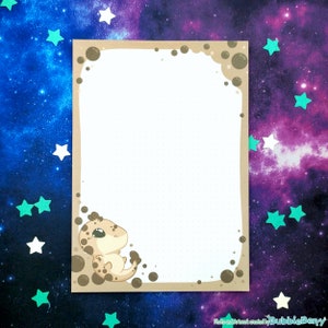 50 Blatt Bebe Raptor Bubbletea Block - A5 90g/m2