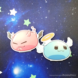 Good & Evil Slime - Vinyl Sticker - Matt Laminiert