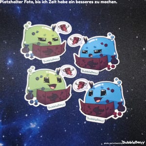 Spielleiter Slime Vinyl Sticker - Matt Laminiert Gamemaster