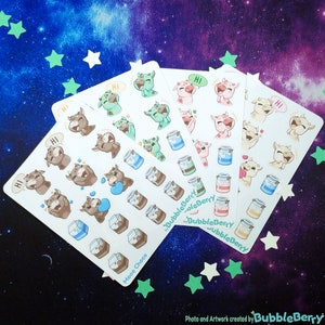 Kuh Planer Sticker