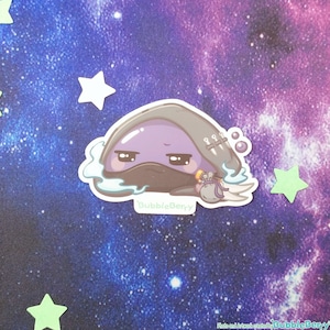 Schurke Slime Vinyl Sticker - Matt softtouch Laminiert