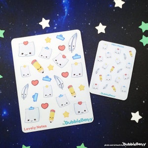 Lovely Notes Planer Sticker - Süße Journal Aufkleber